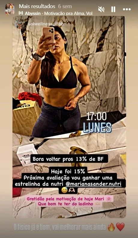 Registro 2 de resultado compartilhado por paciente de Mariana Sander.