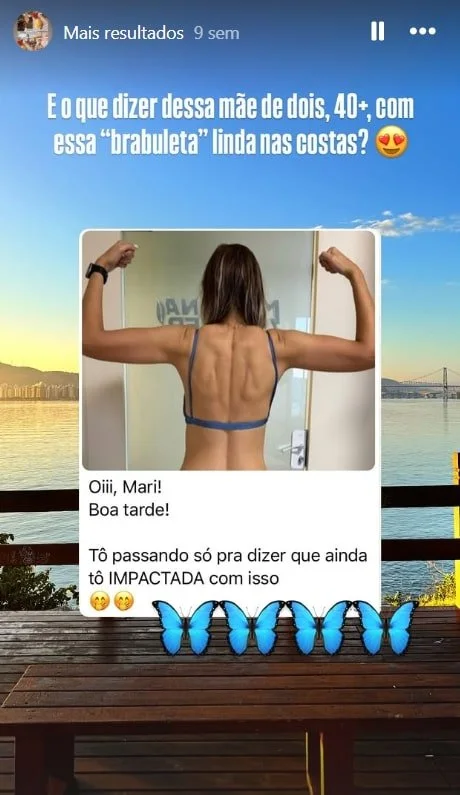 Registro 5 de resultado compartilhado por paciente de Mariana Sander.
